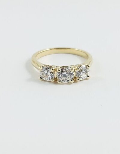 14KY 3 Diamond Ring