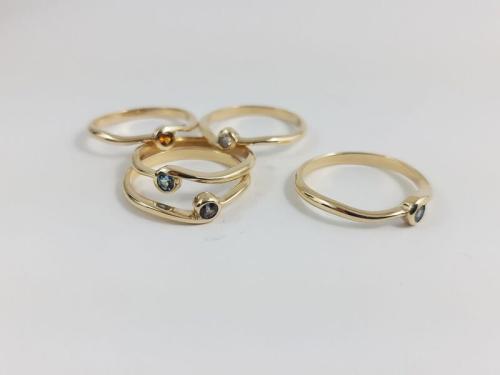 10KY Stacking Family Rings