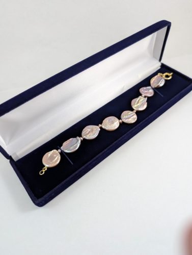 Coin Pearl Bracelet