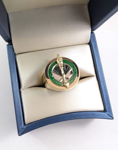 Yellow Gold House of Commons Ring